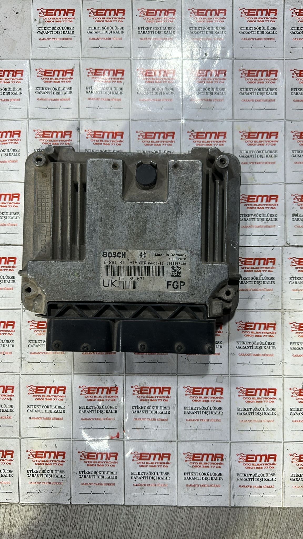 OPEL VECTRA C 1.9 DİZEL MOTOR BEYNİ 0281011616